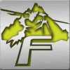 Big Funder Edition Badge Metallic Mountain Logo
